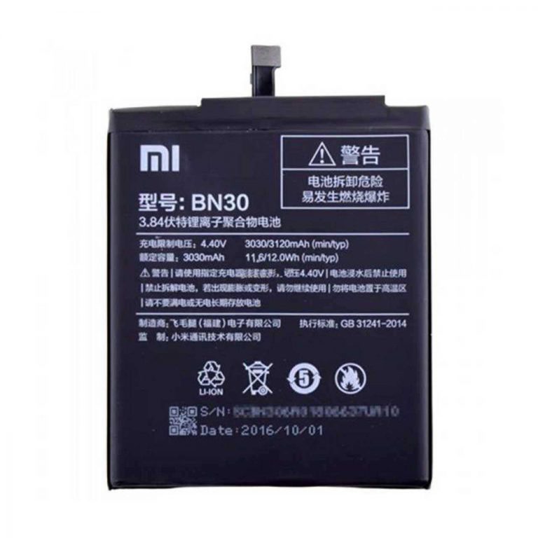 باتری موبایل شیائومی Redmi 4a مدل Bn30