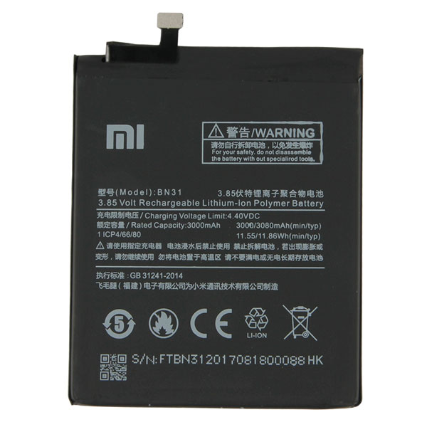 باتری موبایل شیائومی Mi 5x مدل Bn31