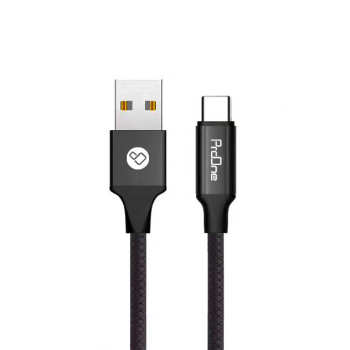 کابل تبدیل USB به USB-C پرووان مدل PD01 طول 1 متر