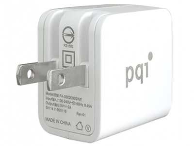 شارژر دیواری 3.4A پی کیو آی Pqi با دو پورت USB